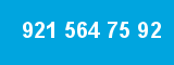 921 564 75 92 921 564 75 92